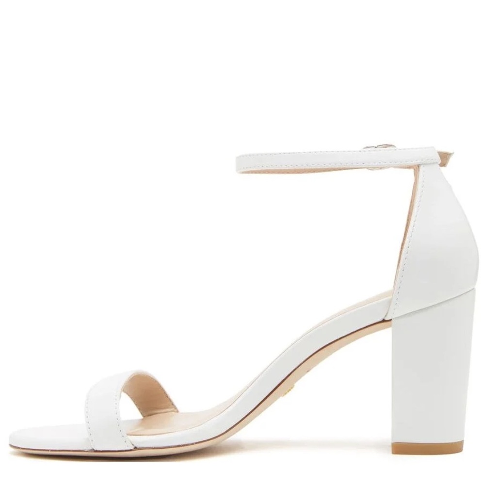 Stuart Weitzman Nudistcurve 75 Block Sandal